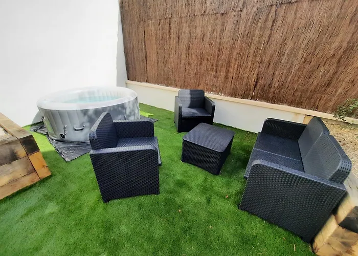 L\'Oasis - Maison Design Avec Jardin Et Spa