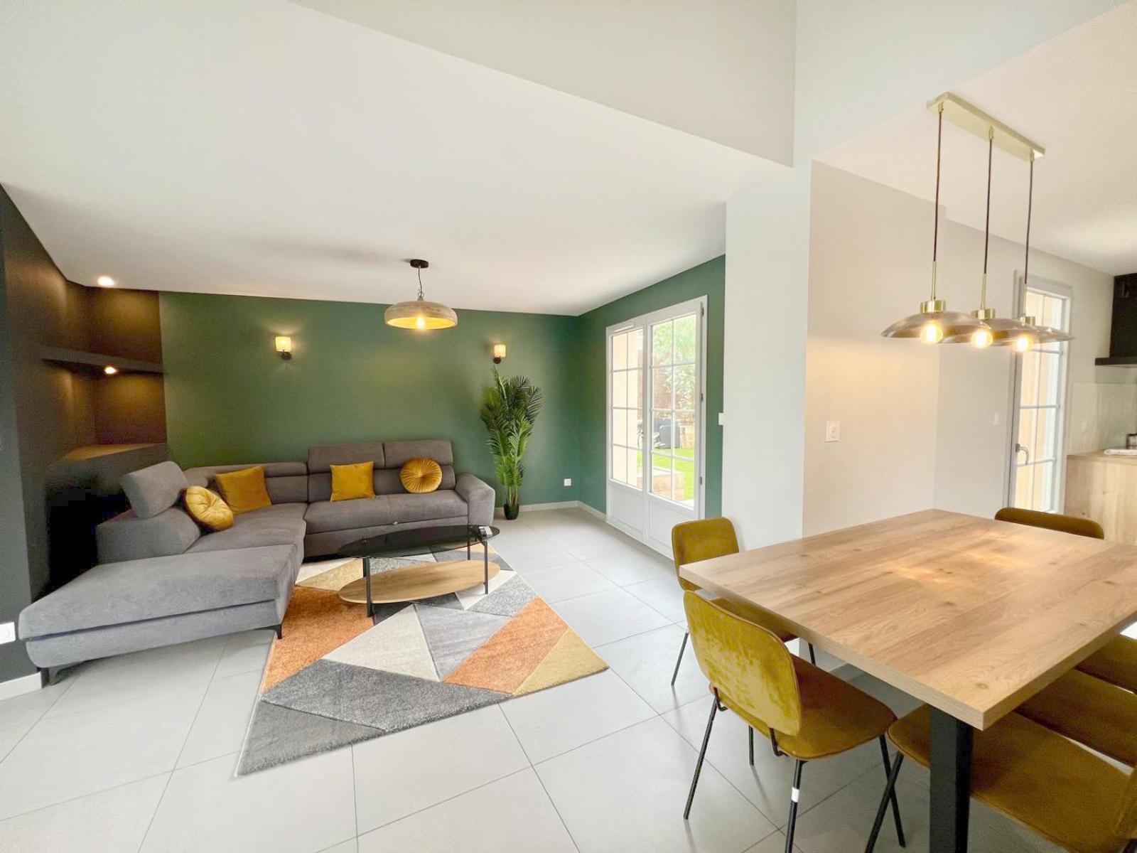 L'oasis - Maison Design Avec Jardin Et Apartment Dijon